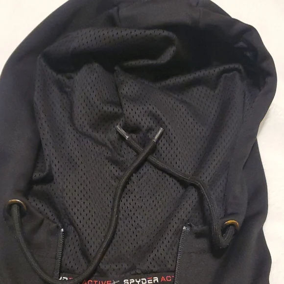 Spyder Men's Black Zip-Up Sweater - Picture 6 of 6